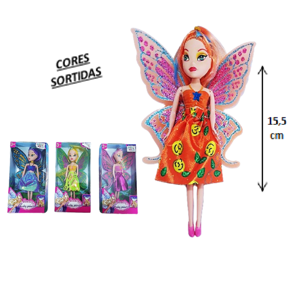 BONECA FADINHA - MS-3472