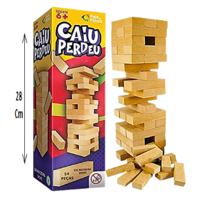 JOGO CAIU PERDEU - 54 PCS - 7460
