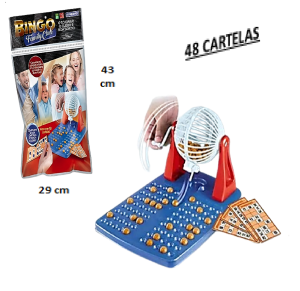 BINGO FAMILY CLUB C/48 CARTELAS SOLAPA - 460