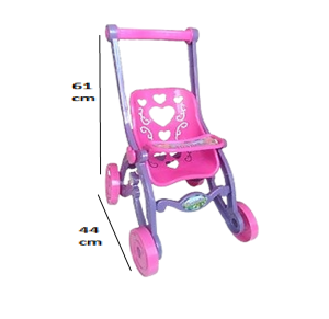 CARRO DE BONECA FLORZINHA - CDB050/10