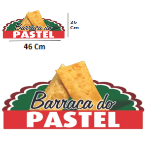 PLACA FESTA JUNINA BARRACA DO PASTEL - 60.29