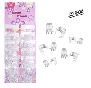 MINI PIRANHA TRANSPARENTE C/120 PÇS - LP 3740