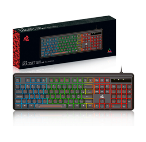 TECLADO P/PC MULTIMÍDIA GAMER COM LED - KP-TE130