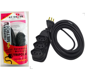 EXTENSÃO TRIPOLAR C/3 TOMAS C/3 - 6601 - REF 506