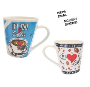 CANECA TULIPA 290ML - CAFÉ