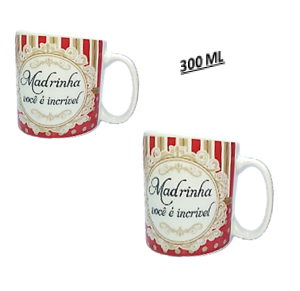 CANECA 300ML - MADRINHA