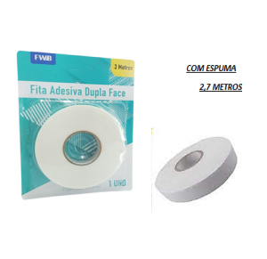 FITA DUPLA FACE 1,8CMX2,7M - NS-2131