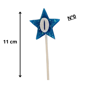VELA ESTRELA AZUL N°00