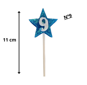VELA ESTRELA AZUL N°09
