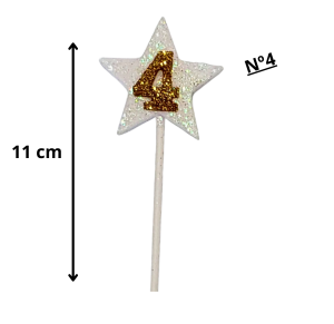 VELA ESTRELA BRANCA N°04