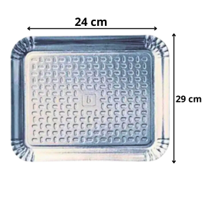 BANDEJA LAMINADA B-3 - 24X29CM - C/5 UNID