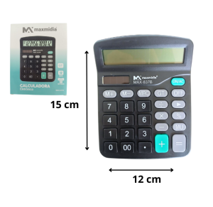 CALCULADORA 12 DIGITOS - MAX-837B