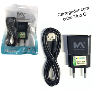 CARREGADOR TIPO C 2.1A - MAX-CAR141