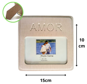 PORTA RETRATO PL 10X15 AMOR - B133