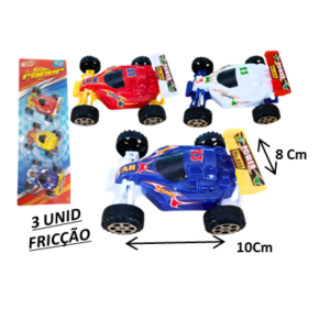 CARRO FORMULA 1 A FRICÇAO C/3 PÇS - WB5259