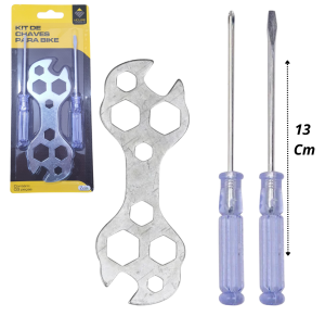 CHAVE PARA BIKE C/3 PÇS - ZUN1419