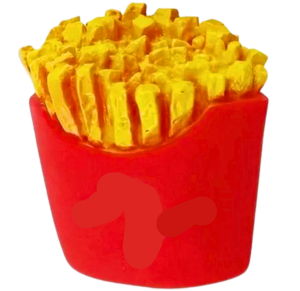 PET MORDEDOR BATATA FRITA 9CM - DG080