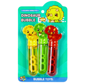 BOLHA DE SABÃO DINOSSAURO C/3 PÇS - TK-AB7719