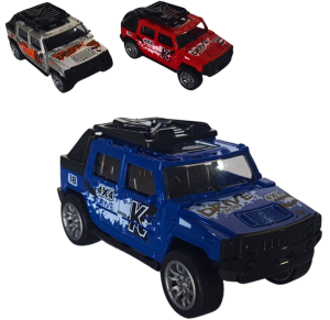 CARRO DE METAL A FRICÇÃO JIPE - TK-AB6939