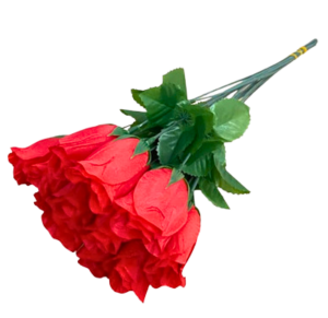 BUQUE DE ROSAS ARTIFICIAL C/12 PÇS - HF-85604