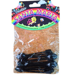 COLHER P/ DOCE PRETA C/15UNID