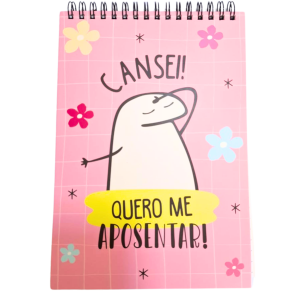 CADERNETA P/ANOTAÇÕES 21 X 14,5CM C/80FLS - DT5012