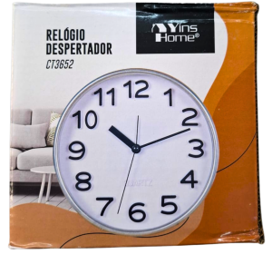RELOGIO DESPERTADOR DE MESA 13CM - CT3652