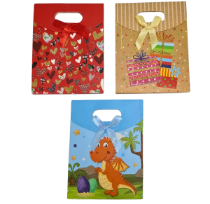 SACOLA DE PRESENTE SORTIDA 16,5X12,5X6CM - HB87824