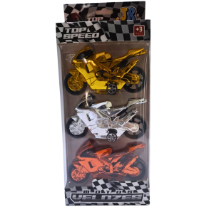 MOTO A FRICÇÃO C/3 PÇS - JR0842T