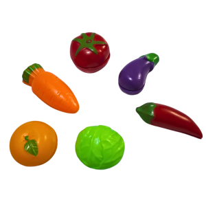 FRIGIDEIRA C/7 LEGUMES C/VELCRO - JR0738T