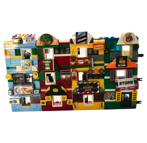 BLOCO DE MONTAR MINHA CIDADE SORTIDO - AKT4460