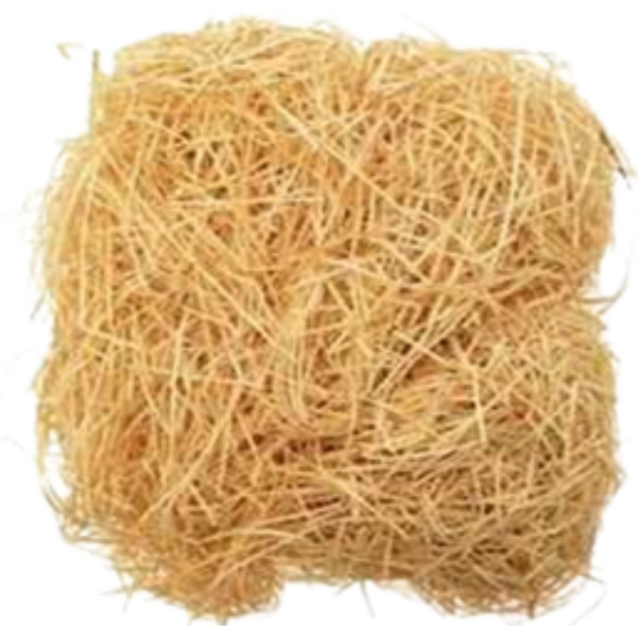 PALHA DE MADEIRA NATURAL C/ 50G