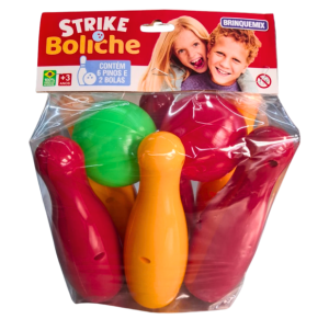 BOLICHE C/6 PINOS E 2 BOLAS SP- MC - 1030