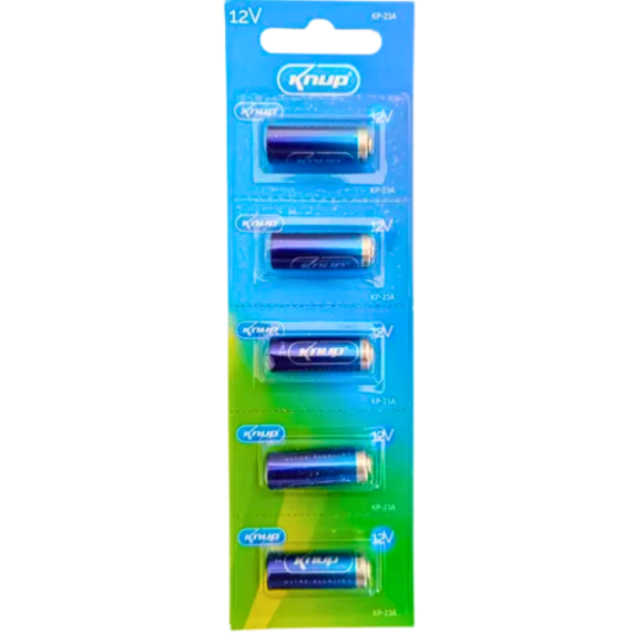 PILHA 12 VOLTS 23A CARTELA C/5 UNID - KP-23A