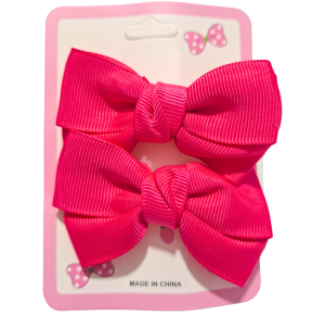 BICO DE PATO C/LAÇO SORTIDO C/2 PÇS - GA 7234