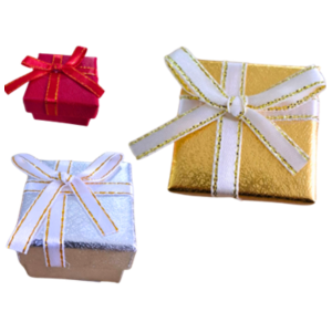 CAIXA DE PRESENTE SORTIDA 4X4CM - GA 7371