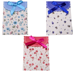 SACOLA DE PRESENTE SORTIDA 10,5X7,5X4CM - LP6877