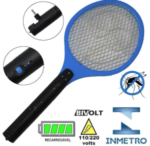 RAQUETE MATA MOSQUITO BIVOLT - GL0684