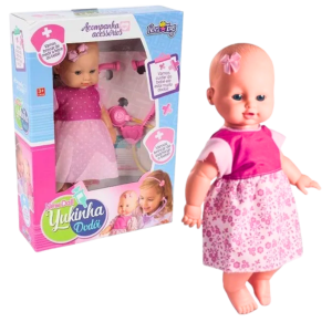 BONECA YUKINHA DODOI 40,5X28CM - 1050