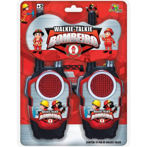 WALKIE TALKIE BOMBEIRO 17,5 X 7CM - XC993