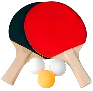 RAQUETE PING PONG C/3 BOLINHAS - MA-1010