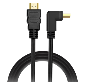 CABO HDMI 1,5M PLUG 90º -  D-H01 1.5M