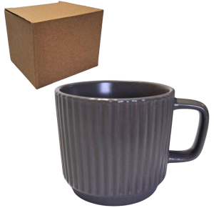 CANECA 230ML CORA CINZA - DPU06226