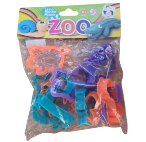 FORMA DE MODELAR ZOO C/12 PÇS - 916