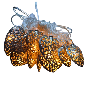 NT - PISCA LED CORAÇÃO PRATA AMBAR 20L C/2,85M - DEL6030Q127V