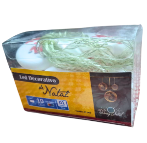 NT - PISCA LED 10L BOLA AMBAR 6X200CM- NTN1080C127V