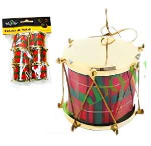 NT - ENFEITE TAMBOR C/6 UNID - NTA1471