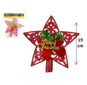 NT - PONTEIRA ESTRELA 19CM C/LAÇO - NTA10705