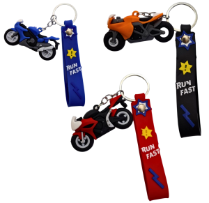 CHAVEIRO EMBORRACHADO MOTO SORTIDO - HW84329