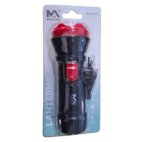 LANTERNA 4 LEDS RECARREGAVEL - MAX-2117